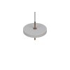 Trio lights KEATON pendant light LED grey, 1-light source