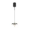 Trio lights KEATON pendant light LED black-gold, 1-light source