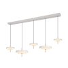 Trio lights KEATON pendant light LED grey, 1-light source