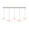 Trio lights KEATON pendant light LED grey, 1-light source