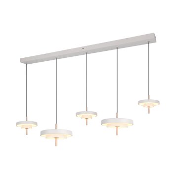 Trio lights KEATON pendant light LED grey, 1-light source