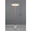 Trio lights KEATON floor lamp LED grey, 1-light source