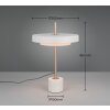 Trio lights KEATON table lamp LED grey, 1-light source