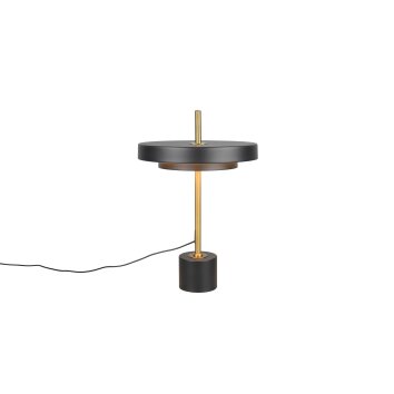 Trio lights KEATON table lamp LED black-gold, 1-light source