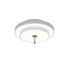 Trio lights KEATON ceiling light LED grey, 1-light source