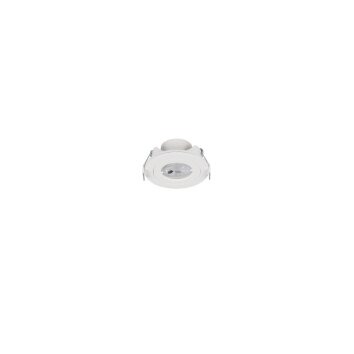 Trio lights Lamont recessed light LED white, 1-light source