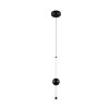 Trio lights Melita pendant light LED black, 1-light source