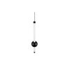 Trio lights Melita pendant light LED black, 1-light source