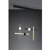 Trio lights Melita pendant light LED black-gold, 1-light source