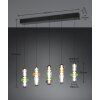 Trio lights Minerva pendant light LED colourful, 5-light sources