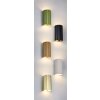Trio lights Soka wall light brown, 2-light sources