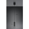 Trio lights Soka pendant light black, 1-light source