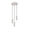Trio lights Soka pendant light grey, 3-light sources