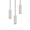 Trio lights Soka pendant light grey, 3-light sources