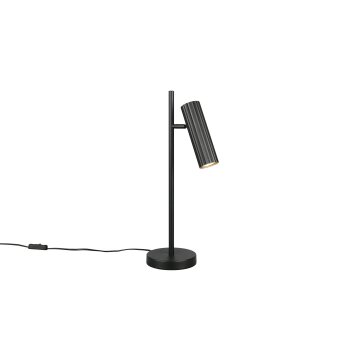 Trio lights Soka table lamp black, 1-light source