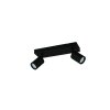 Trio lights Soka ceiling spotlight black, 2-light sources