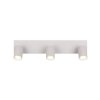 Trio lights Soka ceiling spotlight grey, 3-light sources