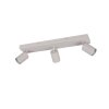 Trio lights Soka ceiling spotlight grey, 3-light sources