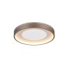 Trio lights Solea ceiling light LED brown, 1-light source