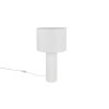 Reality lights Blair table lamp white, 1-light source