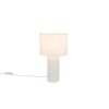Reality lights Blair table lamp white, 1-light source