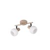 Reality lights Boba ceiling spotlight beige, 2-light sources