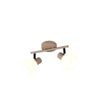 Reality lights Boba ceiling spotlight beige, 2-light sources
