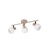 Reality lights Boba ceiling spotlight beige, 3-light sources