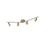 Reality lights Boba ceiling spotlight beige, 4-light sources