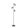 Reality lights Cadiz floor lamp black, 3-light sources