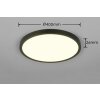 Reality lights Draco ceiling light LED black, 1-light source