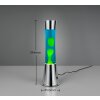 Reality lights Etna Lava lamp LED transparent, clear, 1-light source