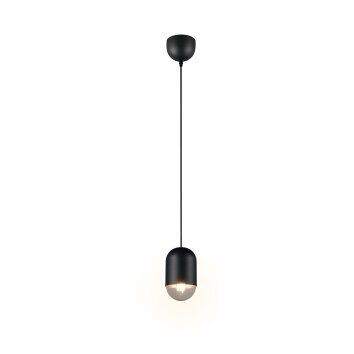 Reality lights Nara pendant light black, 1-light source