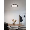 Reality lights Solit ceiling light LED black, 1-light source, Remote control, Colour changer