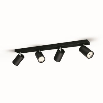 Philips Lights Spot ceiling light, ceiling spotlight black, 1-light source