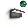 Philips Lights Bustan outdoor wall light LED anthracite, 1-light source, Motion sensor