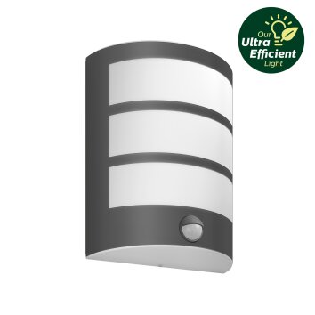 Philips Lights Python outdoor wall light LED anthracite, 1-light source