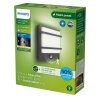 Philips Lights Petronia outdoor wall light LED anthracite, 1-light source