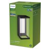 Philips Lights Ulyzo outdoor wall light LED black, 1-light source