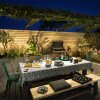 Philips Lights Vynce pedestal light LED black, 1-light source