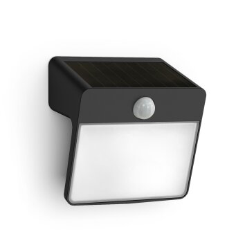 Philips Lights Yarixa wall light LED black, 1-light source