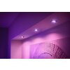 Philips Lights Centura recessed light silver, 1-light source, Colour changer
