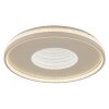 Globo lighting Shirley ceiling light LED sand-coloured, 1-light source, Remote control
