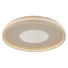 Globo lighting Shirley ceiling light LED sand-coloured, 1-light source, Remote control