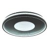 Globo lighting Shirley ceiling light LED black, 1-light source, Remote control