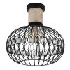 Globo lighting Dorthy ceiling light grey, black, 1-light source