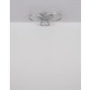 Globo lighting Mary ceiling light LED silver, 1-light source, Remote control