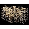 Globo lighting Queena ceiling light silver, 7-light sources