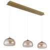 Globo lighting Avila hanging light LED gold, 1-light source, Remote control