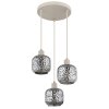 Globo lighting Antonio hanging light beige, 3-light sources
